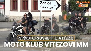 Motorijada Vitez  Moto susreti Vitezovi MM defile sa 5 Motorijade 06072024 [upl. by Yrennalf]