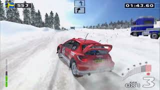 WRC 3 PS2  Expert Championship  Round 2  Rally Sweden [upl. by Novonod]