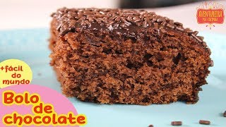 COMO FAZER BOLO DE CHOCOLATE FOFINHO  RECEITA PRÁTICA 🍫 [upl. by Eloise]