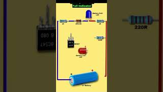 Battery Low and Full indicator 👆🏻 electronics automobile freeenergydevice dcmotor technology [upl. by Eednahs550]