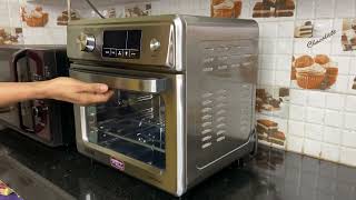 INALSA Versatile Digital Air Fryer Oven Aero Smart23 L Unboxing Demo [upl. by Seuqramed]