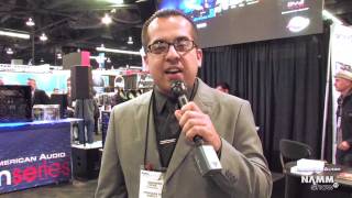 American Audio Live at the 2012 Winter Namm Show [upl. by Simonsen446]