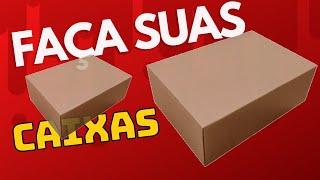 super DICA como criar molde de caixinha de papel 🎁 Dicas [upl. by Aniryt]