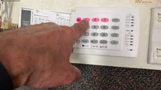 Changing the master code on a Paradox SP6000MG5050 alarm panel [upl. by Eenert]