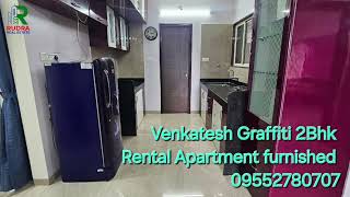 2 Bhk Furnished apartment for Rent in Venkatesh Graffiti Keshav Nagar Mundhawa [upl. by Haraz]