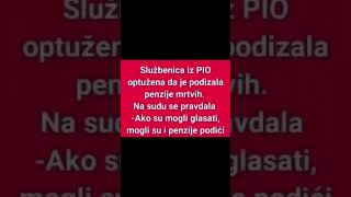 Mrtvi penzioneri dižu penzije zato što glasaju  smehdosuza smeh humor [upl. by Kyd]