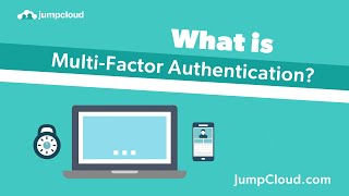 What is MultiFactor Authentication MFA2FA  JumpCloud Video [upl. by Adilen]