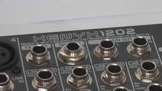 Behringer Xenyx 1202 Mixer  Review [upl. by Guillemette]