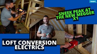 HOW TO INTSALL ELECTRICS IN A LOFT CONVERSION [upl. by Wolfgang]