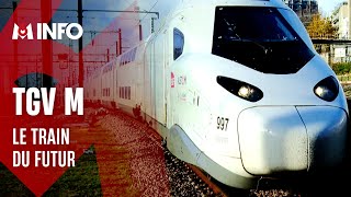 La SNCF dévoile le TGV M son train du futur [upl. by Etra]