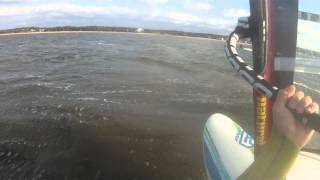 Windsurf session  Arcachon  Fanatic Gecko 105 2015 [upl. by Earahc842]