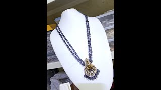 wholesale Pendant with malla collections 7801055616 live bsbhavyasricollections [upl. by Micky]