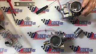 Mikunioz  Mikuni VM Roundslide Carb Tuning [upl. by Hsevahb]