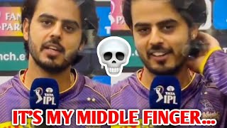 Nitish Rana and Harsha Bhogle WTF Moment 💀 KKR IPL 2024 Cricket News Facts [upl. by Ijat]