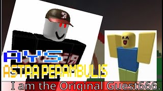 I am the Original guest 666 AYS Astra Perambulis fnf roblox guest666 noob scratch [upl. by Saul]