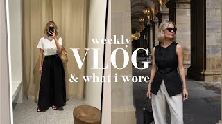 WEEKLY VLOG  WHAT I WORE THIS WEEK MANGO amp OTHER STORIES TRY ON MONICA VINADER DISCOUNT [upl. by Pineda557]