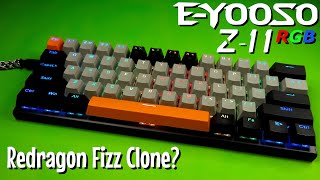 EYooso Z11 RGB  Redragon K617 Fizz Clone [upl. by Yral]