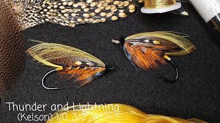 Creating a Mixed Wing for a Classic Salmon Fly The Popham from Kelson [upl. by Doner878]