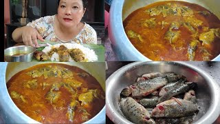 Koi Natokko pressure cookero songa busu chana mangijanade namaKoi fish cook in pressure cooker [upl. by Hengel]