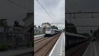 Oriënt Express Komt door station Oudenbosch met lichtgroet Samen met ​⁠TreinspotterPepijn [upl. by Erlinna]