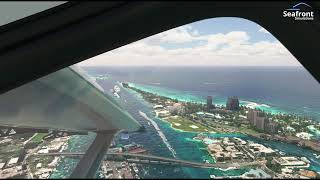 Vessels The Bahamas  A short flight over Nassau Harbour [upl. by Ahsimat]