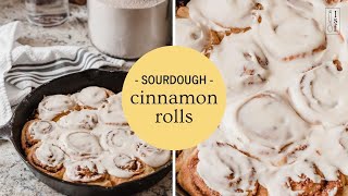 How to Make Sourdough Cinnamon Rolls  Little Spoon Farm [upl. by Sternberg]