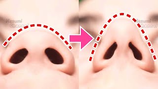 Best Nose Massage To Lift Nose Tip Without Surgery Reshape Nose Fat Get Slim Nose Sharpen Nose [upl. by Yevol]