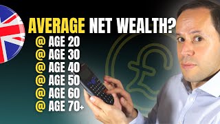 Average UK Net Worth by Age pensions property physical wealth and financial assets [upl. by Roxy717]