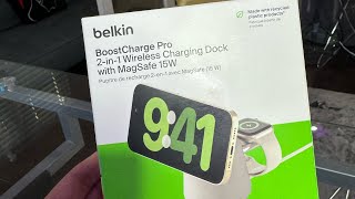 Belkin Boost Charge Pro 2in1 Wireless Charging Dock [upl. by Burk824]