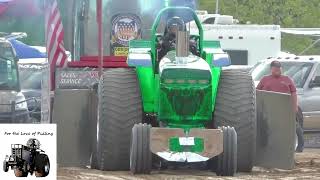 Tractor Pulling OSTPA Light Limited Pro Stock Tractors Madison County Fair London OH 2024 [upl. by Gittel]