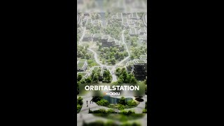 Orbitalstation Städte im Weltall shorts [upl. by Adlesirc]