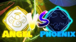 Angel vs Phoenix  Roblox Elemental Battlegrounds [upl. by Petulah]