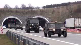 Dragoon Ride  US Army Sending Armored Convoy 1100 Miles Through Europe [upl. by Eenram]