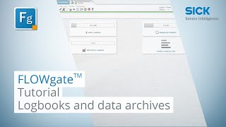 Tutorial FLOWgate™ Logbooks and data archives [upl. by Wrench728]