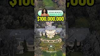 Oprah Winfreys mansion in Montecito is worth 100 million oprahwinfrey montecito mansion [upl. by Wan37]