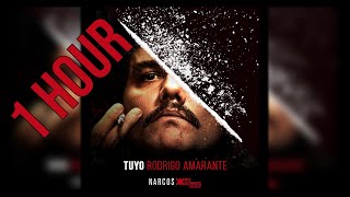 NARCOS MEXICO  TUYO  RODRIGO AMARANTE  1 HOUR VERSION [upl. by Rehtnug]