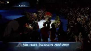 Usher performs quotGone Too Soonquot at Michael Jacksons memorial service [upl. by Falconer]