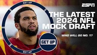 🚨 2024 NFL Mock Draft Alert 🚨  Get Up [upl. by Aciretnahs]