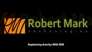 Registering AutoSys With EEM [upl. by Ainahtan]