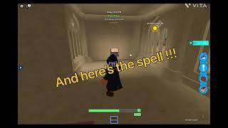 How to get the fulguritis spell in Ro wizard on Roblox [upl. by Guenevere849]