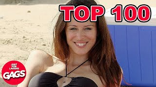 Top 100 Pranks OF ALL TIME  Just For Laughs Gags LIVE [upl. by Winfield]