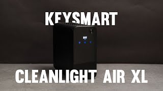 KeySmart CleanLight Air XL  Smallest Air Purifier [upl. by Grubb]