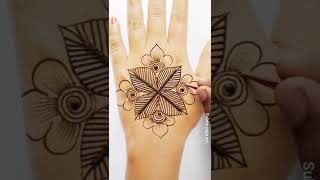 easy back side mehndi designstylish mehndi designsimple mehndi ka designmehndi mehndidesign [upl. by Atiluap92]