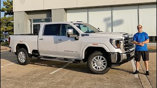 2024 GMC Sierra 2500HD SLT Review And Features [upl. by Ymarej]