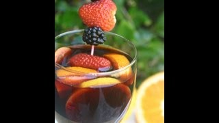 How To Make Authentic Homemade Sangria  Rockin Robin Cooks [upl. by Huai730]