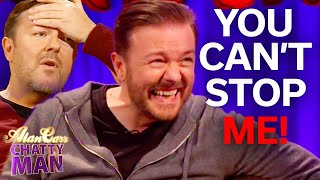 EVERY Ricky Gervais Interview Throughout The Years  Alan Carr Chatty Man [upl. by Idaf370]