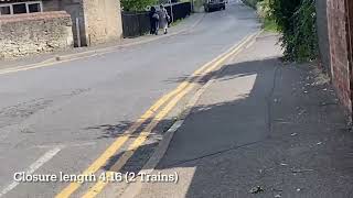 Sleaford west level crossing 210624 [upl. by Dawson]