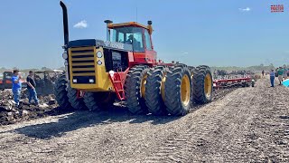 Tractors Plowing at the 2021 Half Century of Progress Show [upl. by Sitoeht748]