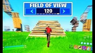 How to get a FOV Slider FORTNITE [upl. by Eisaj]