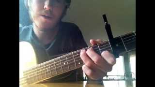 Manifesto HOW TO play on guitar by Nahko Bear amp Medicine for the People [upl. by Amelus]